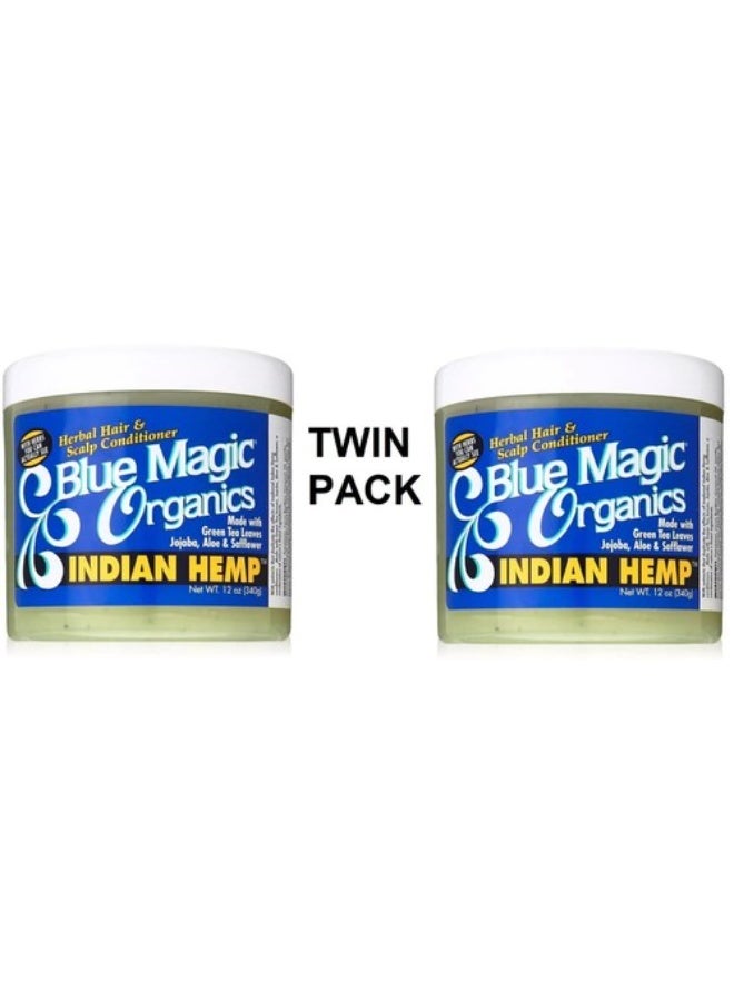 بلو ماجيك سحر أزرق هندي أصلي 340 غرام قطعتان - Image 2